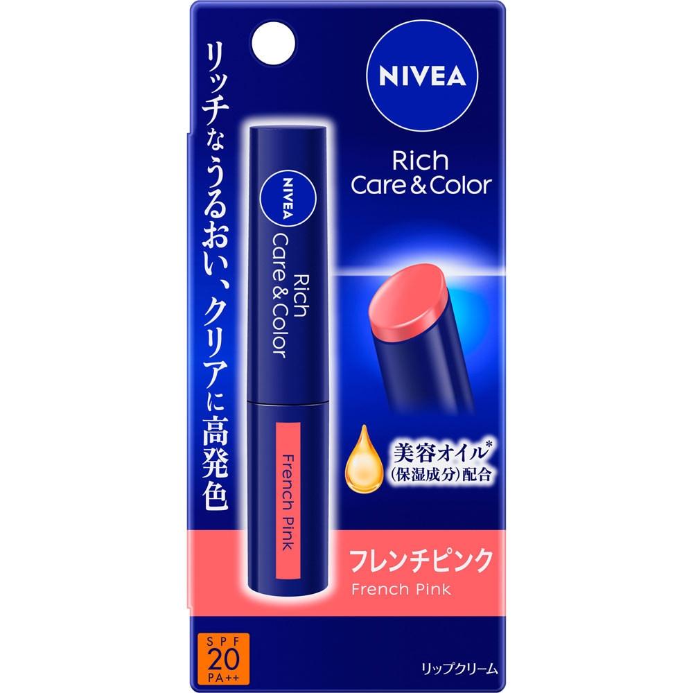 

Nivea Kao Nivea Rich Care Color Lip French Punk 2 г