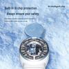 Portable USB Folding High-Speed Handheld Fan with Cross-Border Semiconductor Cooling and Strong Wind