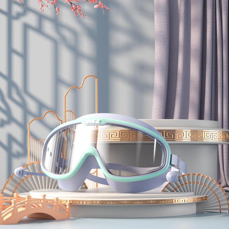 

Популярные онлайн-водонепроницаемые и противотуманные очки для дайвинга с большой оправой, очки для плавания для взрослых