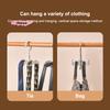 M-1Pc 360° Rotating Bag Hook Multifunctional Bag Scarves Hanger Wardrobe Coat Rack No Drilling Required Home Storage Hangers