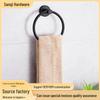 Premium 304 Stainless Steel Wall-Mounted Towel Ring for Bathroom and Hotel Use