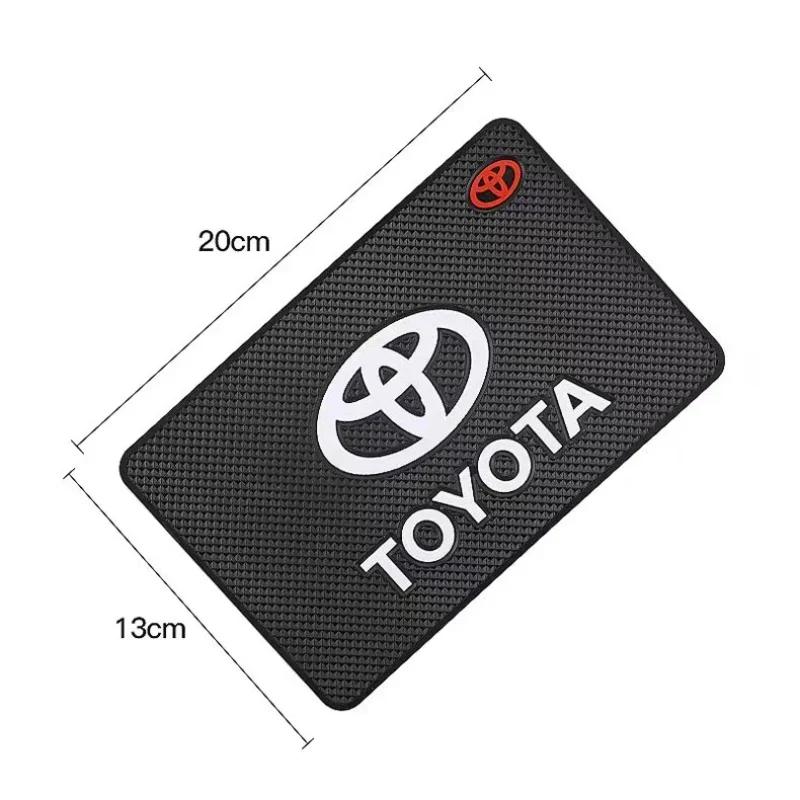 1pcs Car Anti Slip Mat Phone Holder Non Slip Pad Non-Slip Mat For Toyota Camry Chr Corolla Rav4 Yaris Prius Accessories