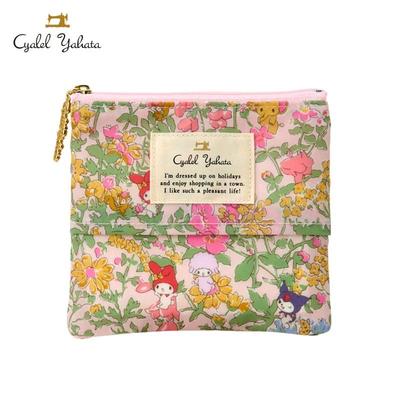 Sanrio Characters Liberty Fabrics Tissue Pouch (Flower) Japan NEW