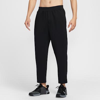 Nike Dri Fit Knitted Sweatpants Men s Black/Dark Smoke Gray L