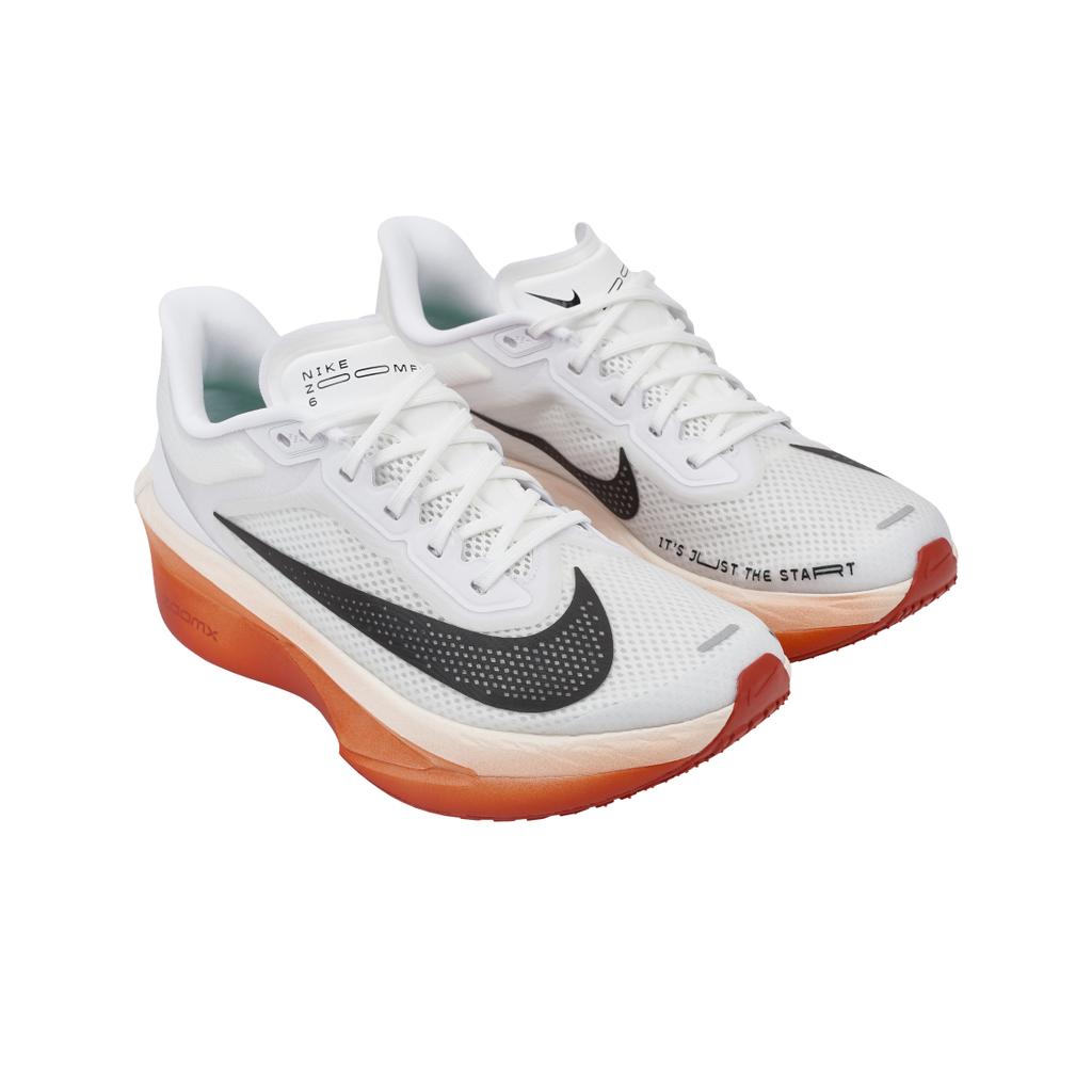 Eliud Kipchoge x Nike Zoom Fly 6 Es ist erst der Anfang Herren Sneaker Weiß Schwarz Blass-Elfenbein HJ7038-100
