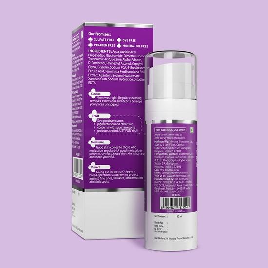 The Derma Co. Tran-Zelaic Pigmentation Corrector Serum with 3% Tranexamic Acid & 10% Azelaic Acid - 30 G| Reduces Acne & Acne Marks