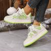Fashion Women Sneakers Designer Fashion Casual Vulcanize Shoes High-Top Platform Leather Sneakers Student Sport Big Size Shoes for Women