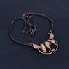 Amethyst Necklace, Gemstone Copper Electroformed Jewelry Necklace, Handmade Jewelry, For Anniversary Gift