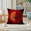 The SShiva TTrident Pillow Case Silky Elegant Comfort Sofa Bed Invisible Zipper