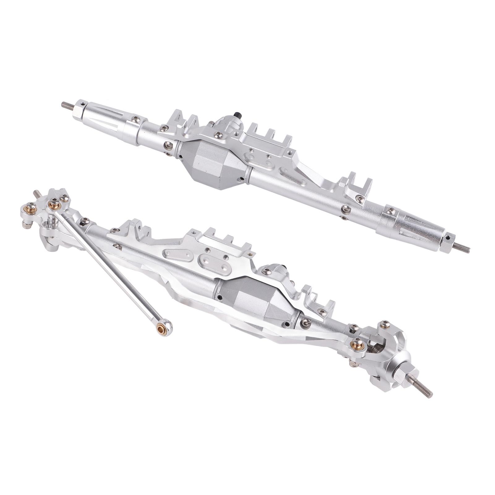 

Запасні частини для переднього та заднього моста RC підходять для Axial WRAITH RR10 1 10 RC Кліматичний автомобільСрібний срібний