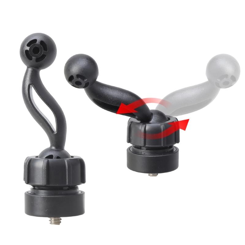 17mm Ball Adapter Phone Mount Extension Ball Mount Navigation Holder With 360 Degree Rotation Adjustable Angled