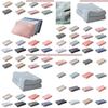 Hypoallergenic Cotton Latex Pillowcase Soft And Skin-friendly 50x30cm Memory Foam Pillow Cover All Seasons Pillowcase