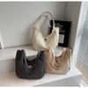 2025 Minimalist Large-Capacity Canvas Shoulder Tote with Embroidery