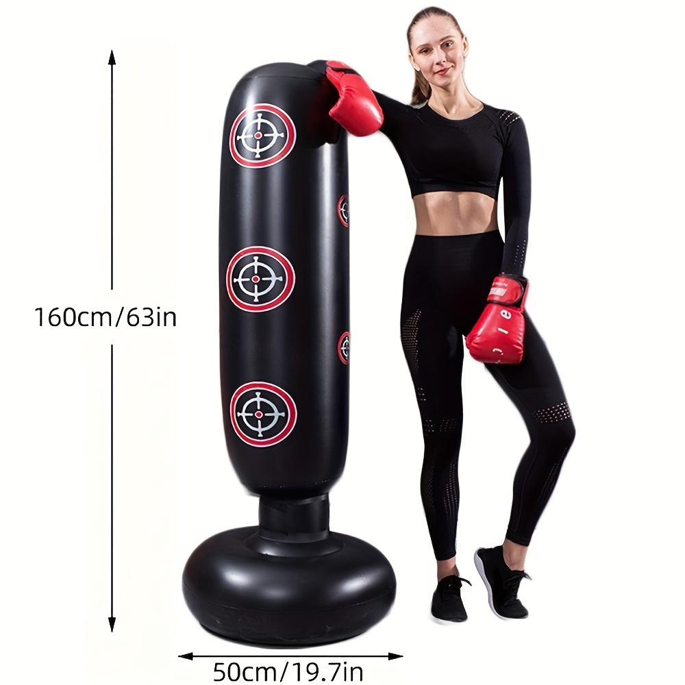 PVC Inflatable Boxing Pillar Sports Decompression Boxing Fitness Inflatable Boxing Sandbag