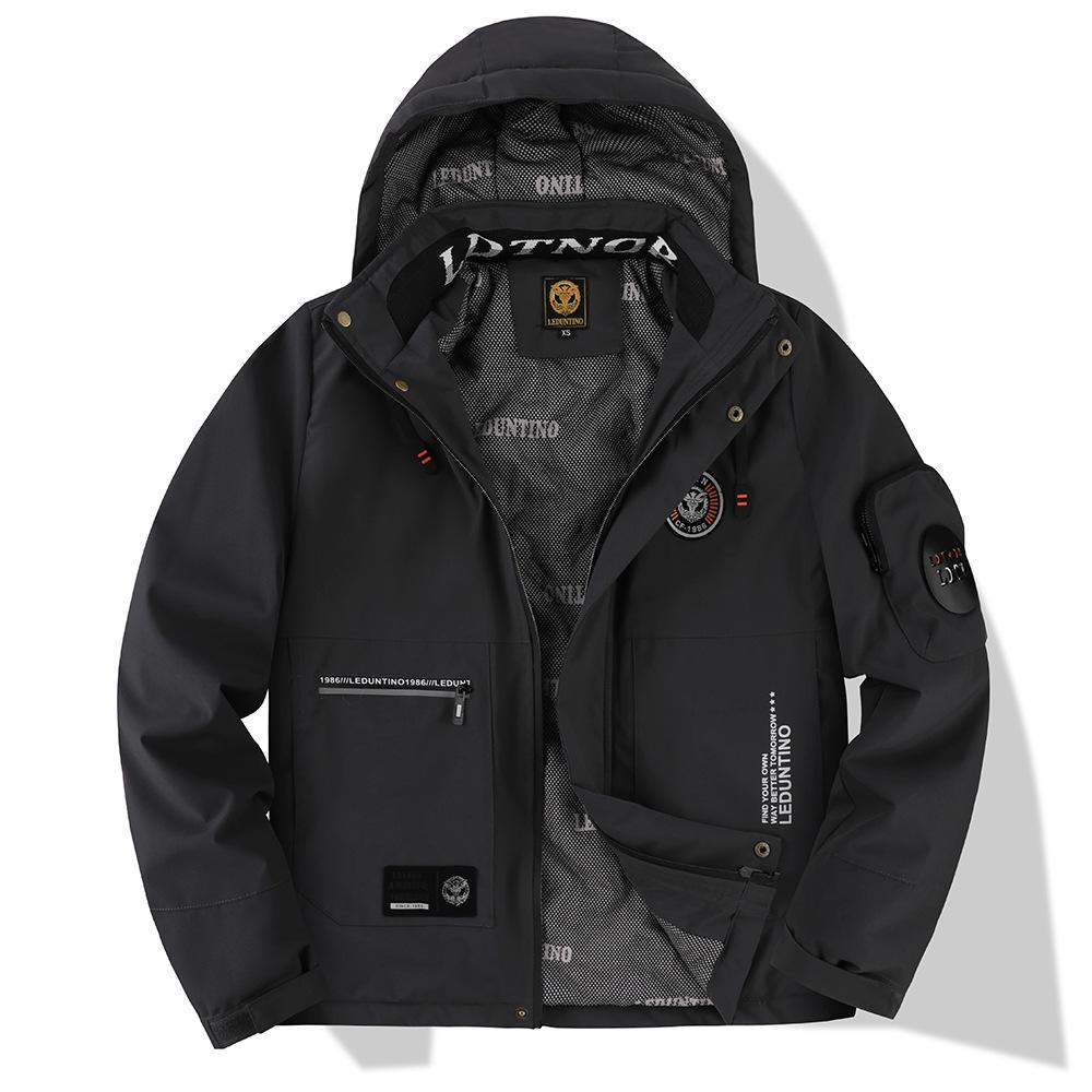 New Winter Style Men's Large Size Hooded Thickened Cotton Jacket Cotton Jacket Men Casual Fashion Trend Jacket Men