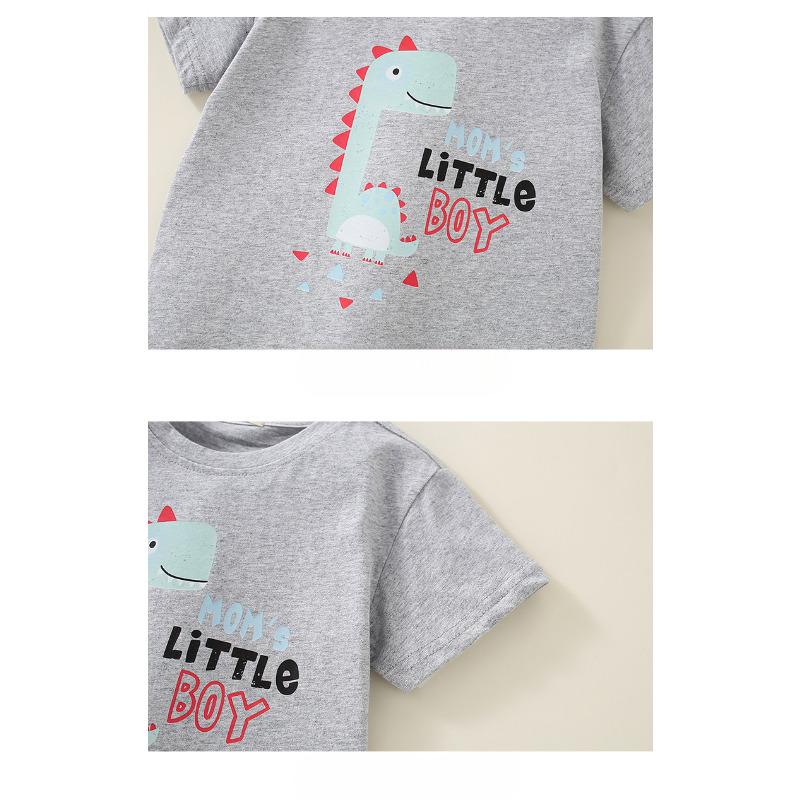 Children's Short-Sleeved T-shirt Summer New Boys' Fashionable Korean Style Trendy Loose Children's Clothing