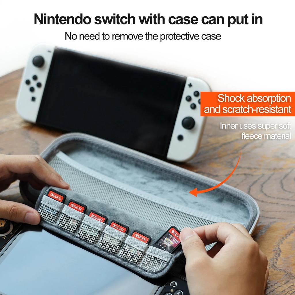 For Switch Host Storage Protection Bag Handheld Portable PC Silicone Storage Bag Accessories Waterproof and Anti Drop