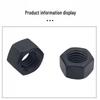 High-Strength Black Hex Nut