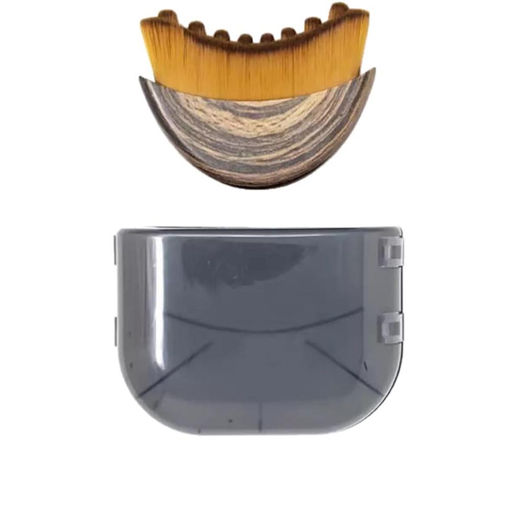 Lymphatic Contour Face Brush - Portable Makeup Tool
