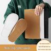 Non-slip, wear-resistant adhesive rubber pad for shoe sole repair and non-slip high heel leather shoes.