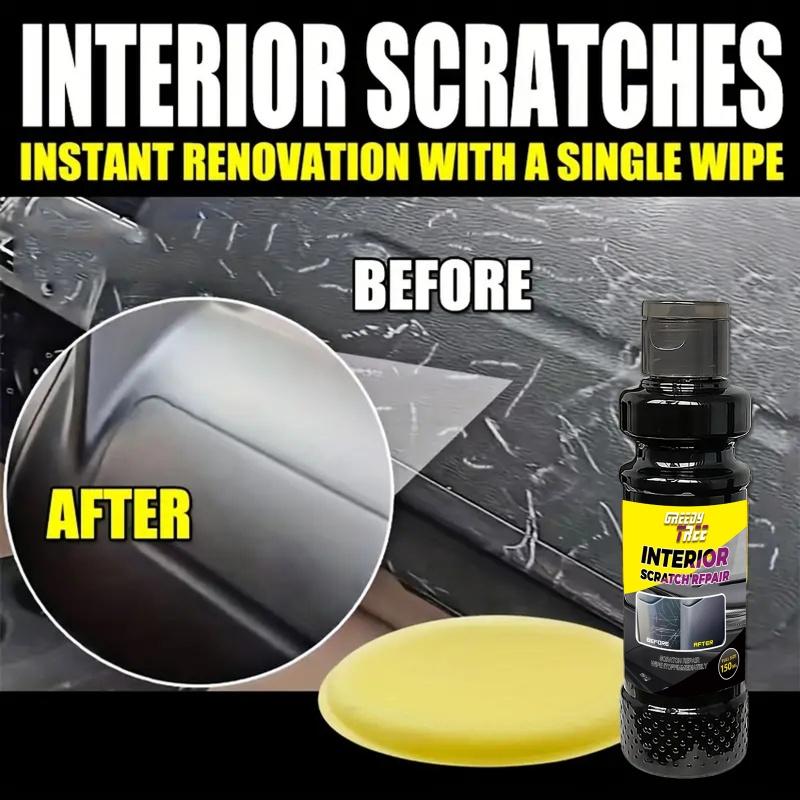 Automotive Plastic Refurbishment, Crystal Wax Plating, Interior Gloss Restoration, Repair Plastic PU Leather Whitening and Aging