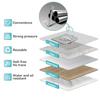 28 Pack Clear Adhesive Wall Hooks for Kitchen Bathroom Shower Ceiling Heavy Duty Sticky Hooks Self Adhesive Holding Strong