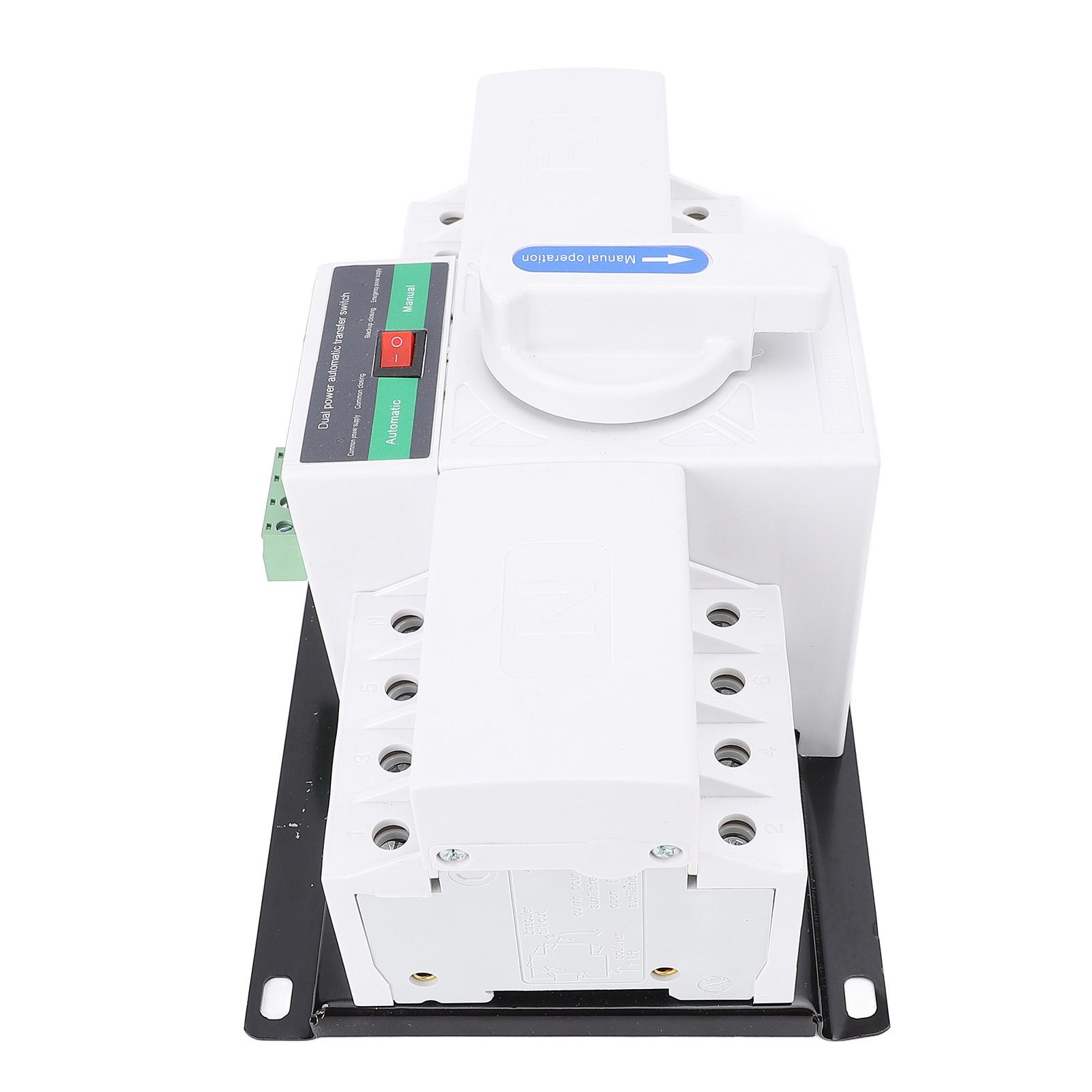 

Power Transfer Switch 4P 400V 32A CB Grade Manual Automatic Generator Changeover Switch