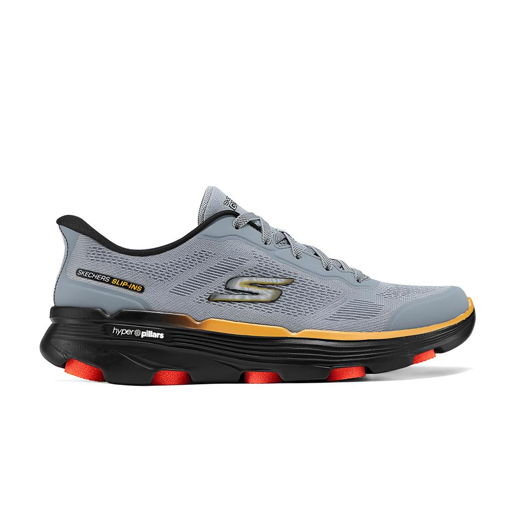 Skechers Go Run 7.0 Comfortable Soft Low-Top Casual Running Shoes Men Sneaker Gray 220674-GYBK