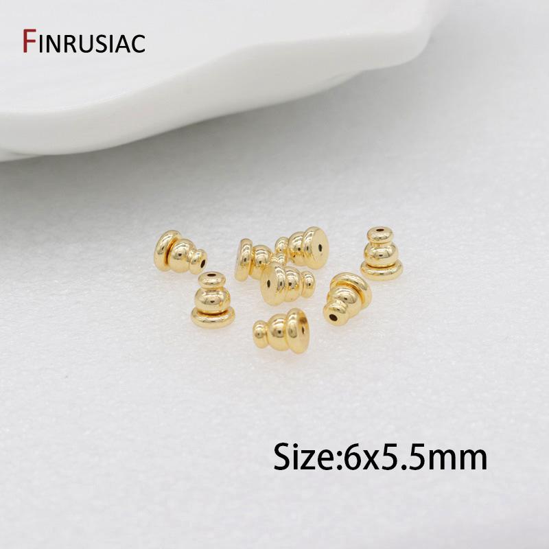 

14K Gold Plated Earring Backs Findings Earring Clutch Accessories For Jewelry Making Components Wholesale 5 pieces