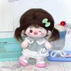 1 Set Outfit 10/20cm Cotton Doll Clothes Plaid Skirt 10cm Doll Clothes  Doll Accessories