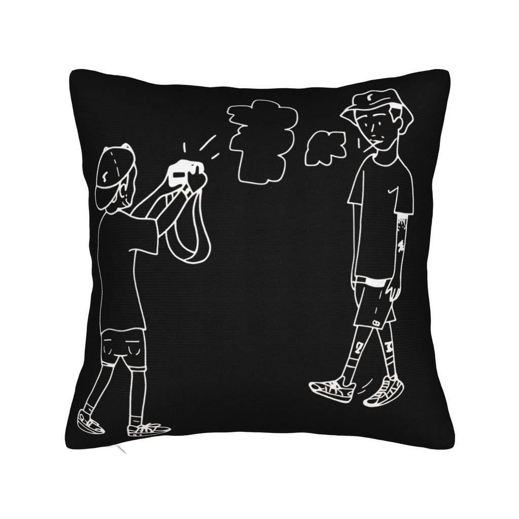 Rapper R-Rels B Pillow Cover  Novelty Pillow Case For Living Room Sofa Design Pillowcases Birthday Present