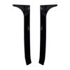 Gloss Black Pair Rear Window Side Wing Spoiler For VW Golf MK6 GTI 08-13