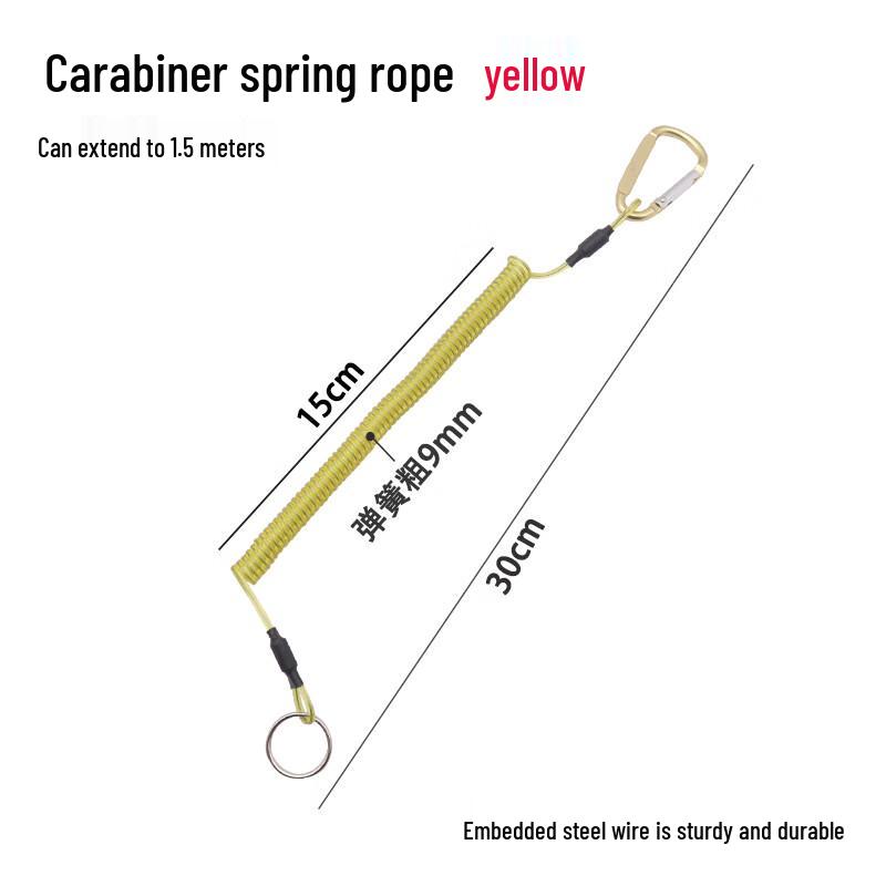 Выдвижная цепочка-брелок Ally с стальным сердечником