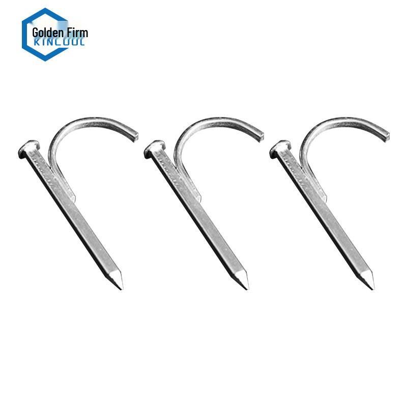PPR Water Pipe Clamp Hooks with Nails 20mm (4-Point)