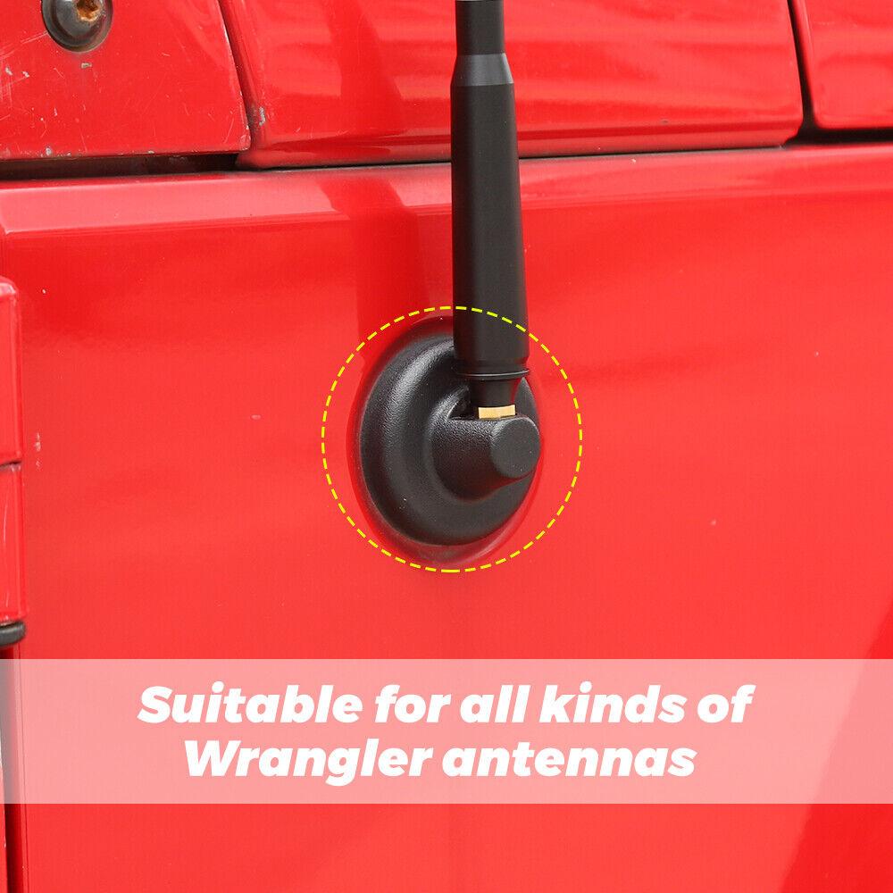 New Antenna Base Cover 56040950Ae Replacement For Jeep Wrangler Jk/Jl/Jt 2007+