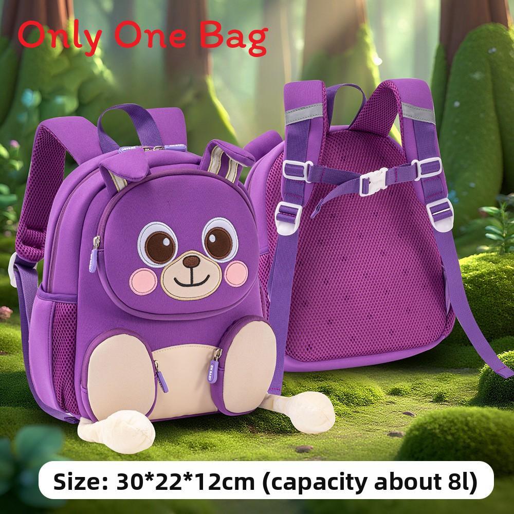 Childrens Backpack With Animal Prints For Kindergarten And Travel Use