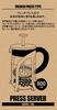 Pearl Metal Captain Stag Press Server Silver 800ml UW-3517