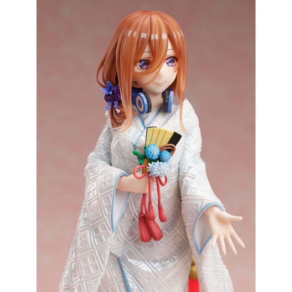Furyu Miku Nakano Quintessential Quintuplets 1/7 Scale Figure White Kimono