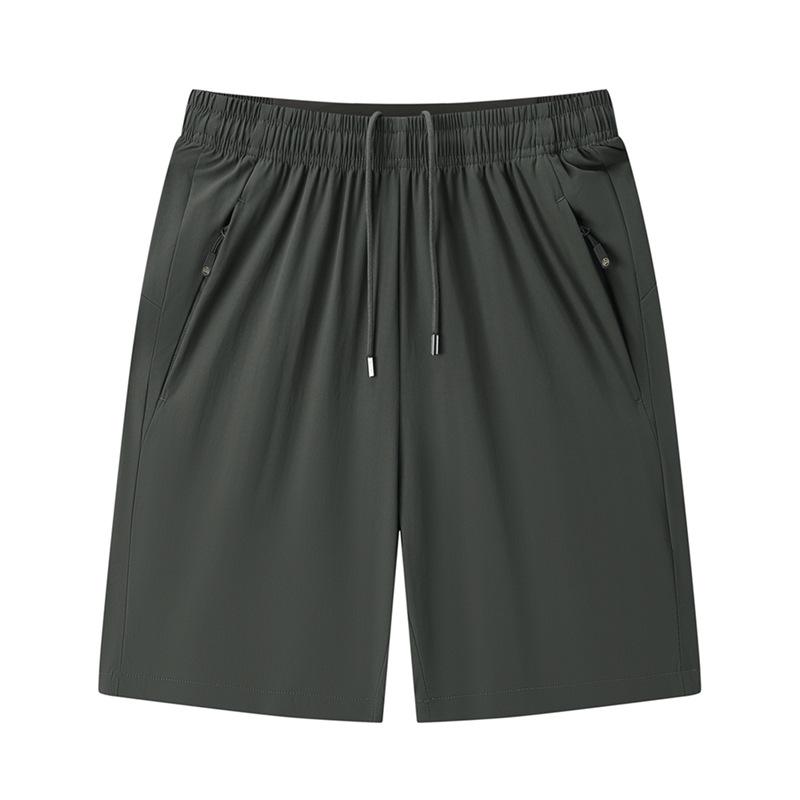 Men's Plus Size Quick-Drying Ice Silk Beach Shorts