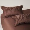 Luxury 100S Egyptian Cotton Jacquard Pillowcases Set Of 2 Hotel-Style Bedding Premium Soft Breathable Sleep Comfort