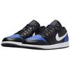Air Jordan 1 Low Black Royal Toe Unisex Sneakers White Game-Royal 553558-042