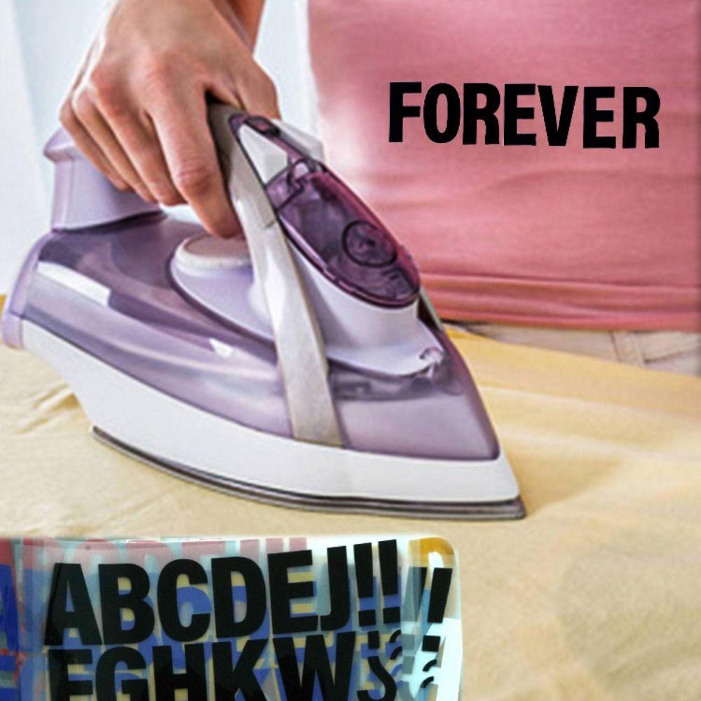 Sewing Accessory Iron on Letters Stickers Thermal Sticker Clothes Sticker  Clothing
