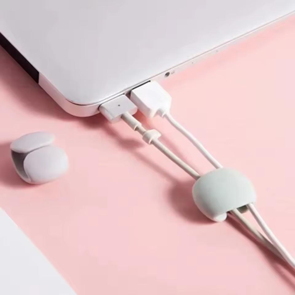 20/10/5/1Pcs Charge Cable Protectors Travel Data Cord Clip Decoration Earphone Charging Cables Storage Buckle Cable Organizer