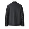 Shanshan Men's Warm PU Leather Business Casual Jacket