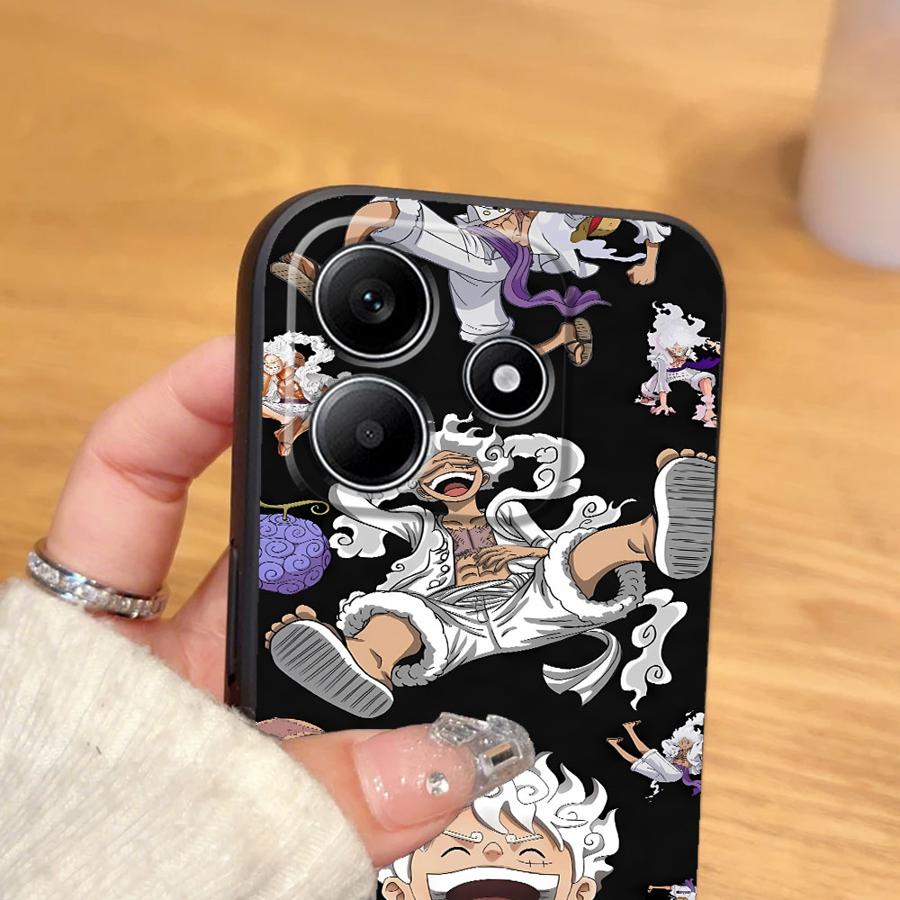 One Piece Luffy Handyhülle Case für Xiaomi Redmi Note 14 11 10S 9S 13 Pro Plus 10 7 8 11s 12s 9 12 Pro