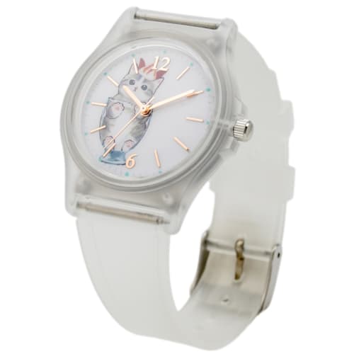 

Fieldwork Watch mofusand Parfait Clear Urethane Band MSD001-5 Women s