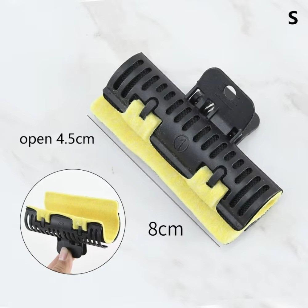 With Sponge Digital Perm Bar Clamps Universal Wave Hair Maker Styling Tools Hairdressing Clamps Black-4.5CM