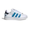 James Jarvis x adidas Campus 00s J Abstract Trefoil Scarpe da Ginnastica per Bambini Bianco Cloud-White Blu Brillante ID9860