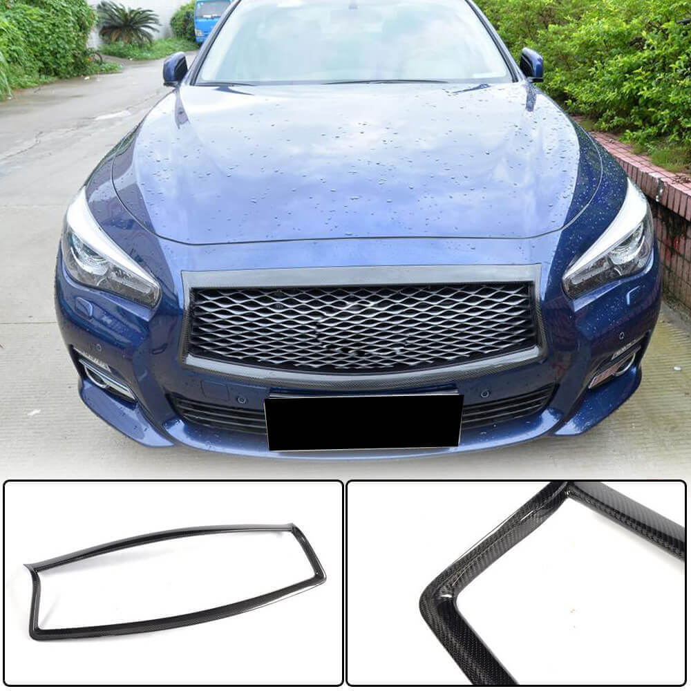 

Radiator grille trim (for Q50 Base/Sport 2014-2017, Carbon) for Infiniti Q50/Q60