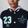 Jordan Soft Knit Hooded Casual Jacket Kids Jackets Black HQ7075-010